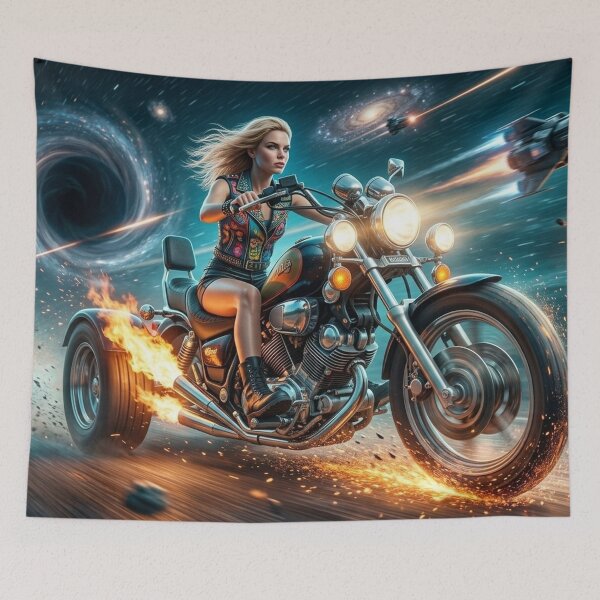 Item preview, Space Bike Girl designed and sold by RaF71PrO.
