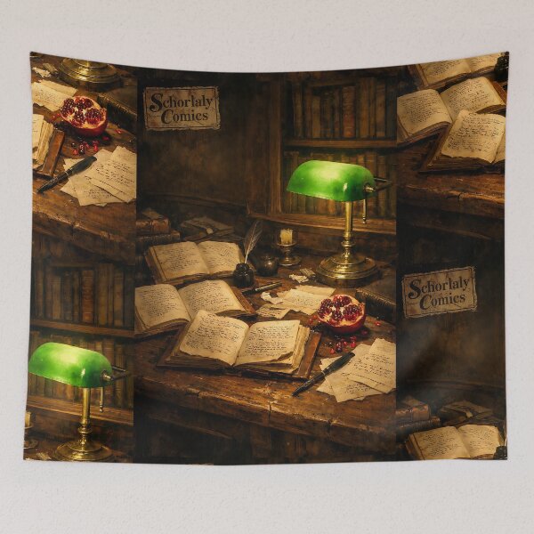 Item preview, The Archivist’s Midnight Oil - Dark Academia designed and sold by bapupa.