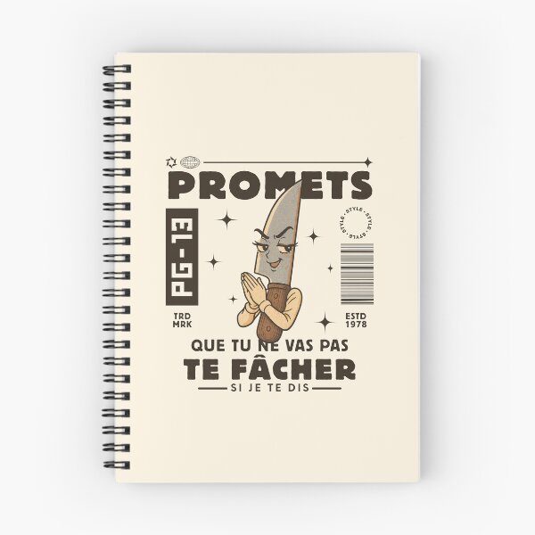 Item preview, Promets que tu ne vas pas te facher (Gabonese expression) designed and sold by Peerless-Prime.