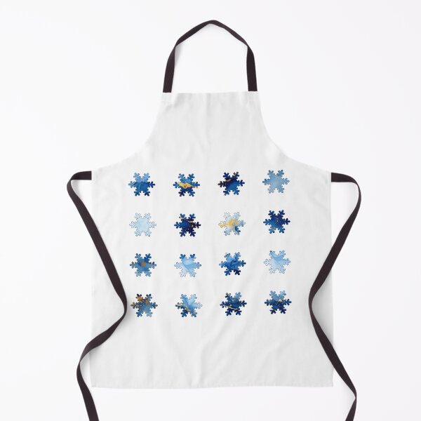 Item preview, Watercolor Blue Snowflakes in Christmas Collection designed and sold by katifinell.