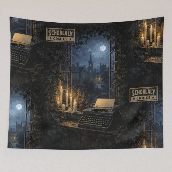Item preview, The Poet’s Ivy-Clad Window - Dark Academia designed and sold by bapupa.