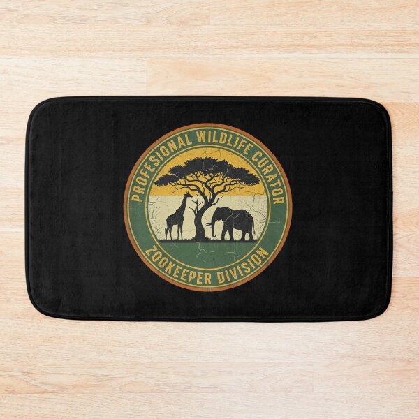 Item preview, Professional Wildlife Curator Zookeeper Division Vintage Safari designed and sold by BlissHalo.