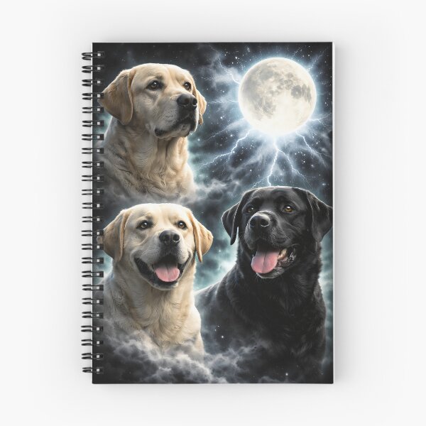 Item preview, Labradors & Massive Lightning Moon designed and sold by FurioInc.