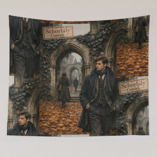 Item preview, Oxford Grey and Ivy - Dark Academia Aesthetic designed and sold by bapupa.
