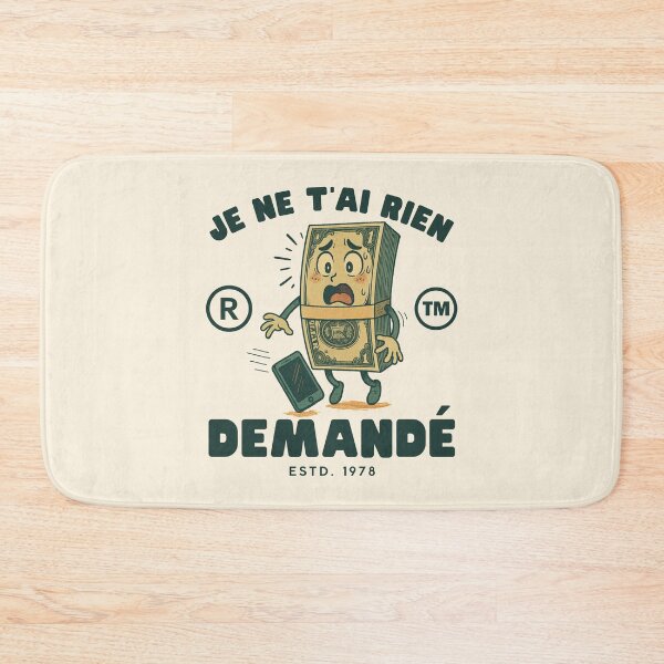 Item preview, Je ne t'ai rien demandé (Gabonese expression) designed and sold by Peerless-Prime.