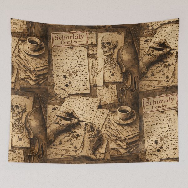 Item preview, The Ink-Stained Polymath - Dark Academia Aesthetic designed and sold by bapupa.
