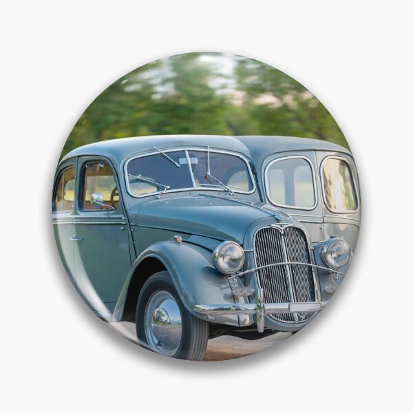 Item preview, Classic Citroën 2CV Driving – Vintage Realistic Car Design designed and sold by artsdesignpro.