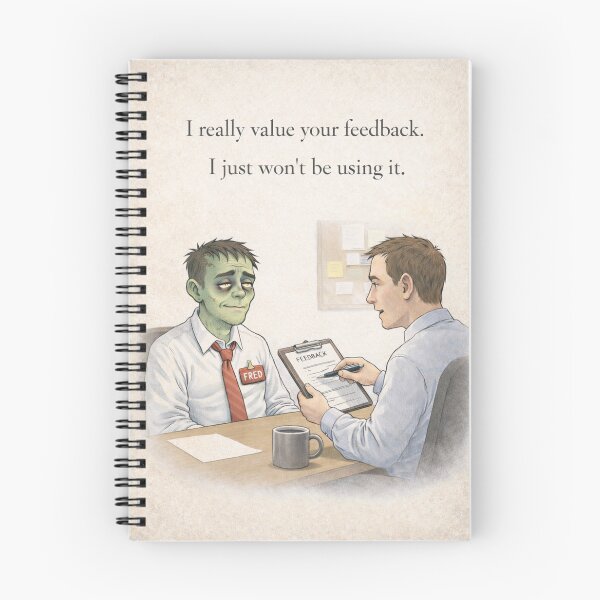 Item preview, The Dreadful Fred: I Really Value Your Feedback designed and sold by Haunted House of Cards.