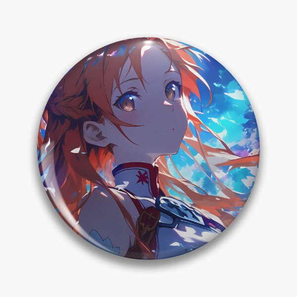 Item preview, Asuna Sword Art Online Sky Petals Dreamy Anime Portrait designed and sold by earlobejerk.