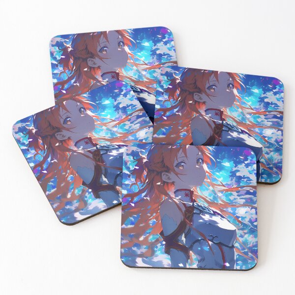 Item preview, Asuna Sword Art Online Sky Petals Dreamy Anime Portrait designed and sold by earlobejerk.