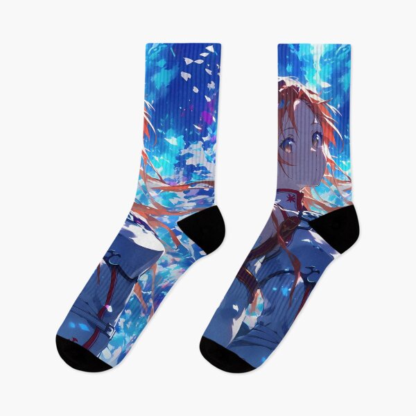 Item preview, Asuna Sword Art Online Sky Petals Dreamy Anime Portrait designed and sold by earlobejerk.