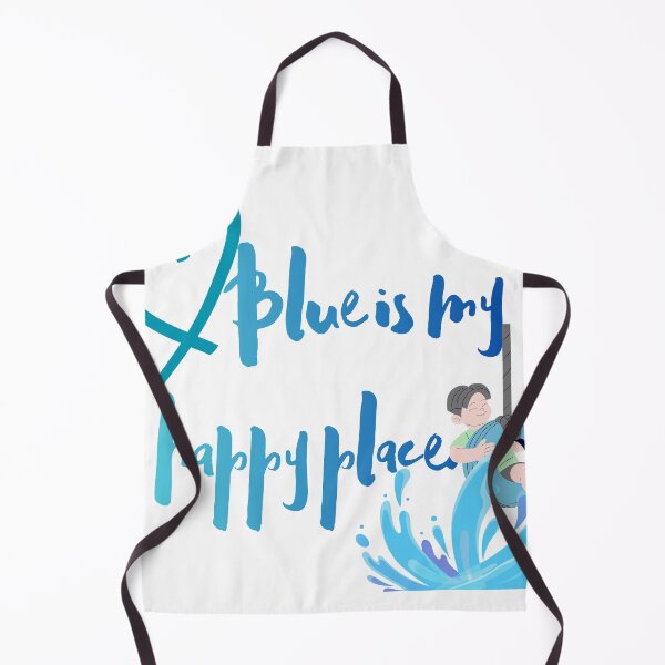 Item preview, Blue is my happy place designed and sold by Umharnisha.