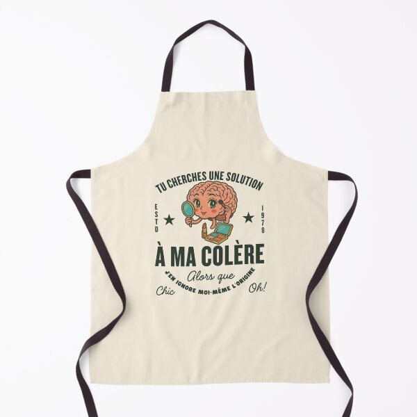 Item preview, Tu cherches une solution à ma colère (Gabonese expression) designed and sold by Peerless-Prime.