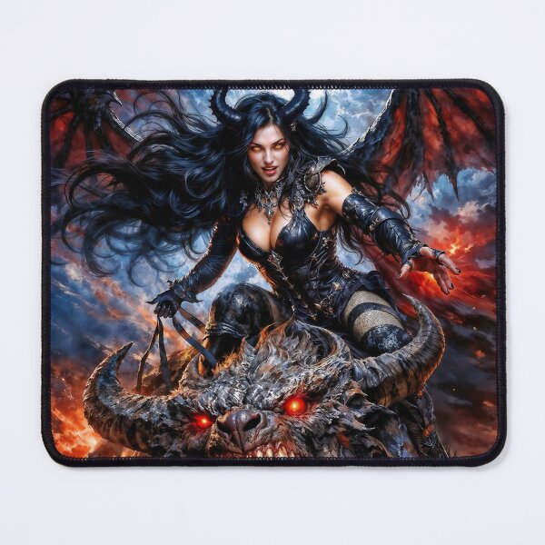 Item preview, Rider of the Hellbeast Lilith designed and sold by AliceWhiteDF.