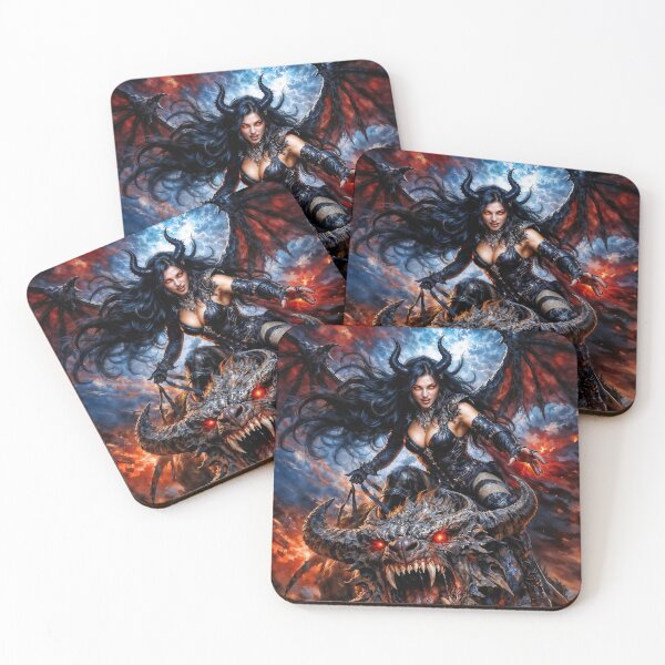 Item preview, Rider of the Hellbeast Lilith designed and sold by AliceWhiteDF.