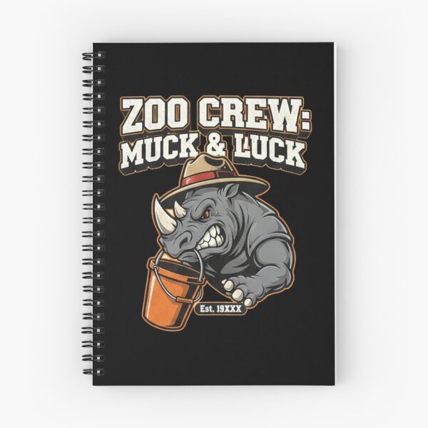 Item preview, Zoo Crew Muck and Luck Angry Rhino Zookeeper Design designed and sold by BlissHalo.