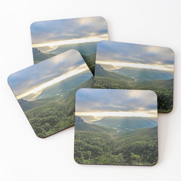 Item preview, Sunrise Over Grose Valley from Govetts Leap Lookout designed and sold by Southern Cross Lifestyle .