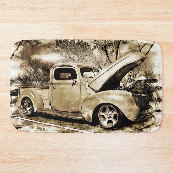Item preview, 1940 Ford Pickup Truck Vintage Sepia Classic Car Photography designed and sold by Moriarty's Digital Visions.