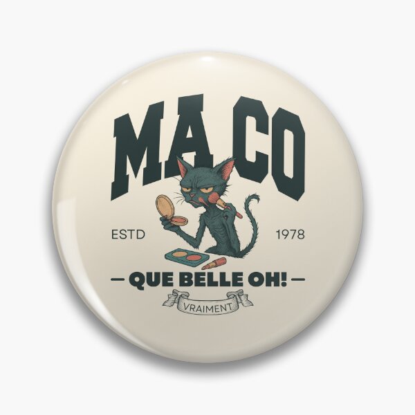 Item preview, Ma co que belle oh (Gabonese expression) designed and sold by Peerless-Prime.