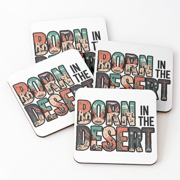 Item preview, Born in the Desert Western Illustration: Terlingua Texas Chihuahuan designed and sold by CircinusStore.