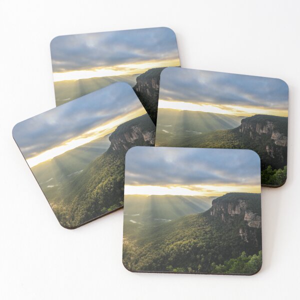 Item preview, Sunrise Over Grose Valley from Govetts Leap Lookout designed and sold by Justin Mckinney.