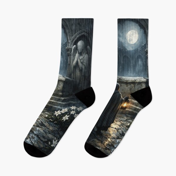 Item preview, The Cloister of the Lost Cenotaph - Gothic Dark Academia designed and sold by bapupa.