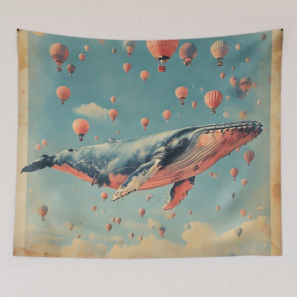 Item preview, The Sky-Whale’s Voyage designed and sold by ONYX Pixee.
