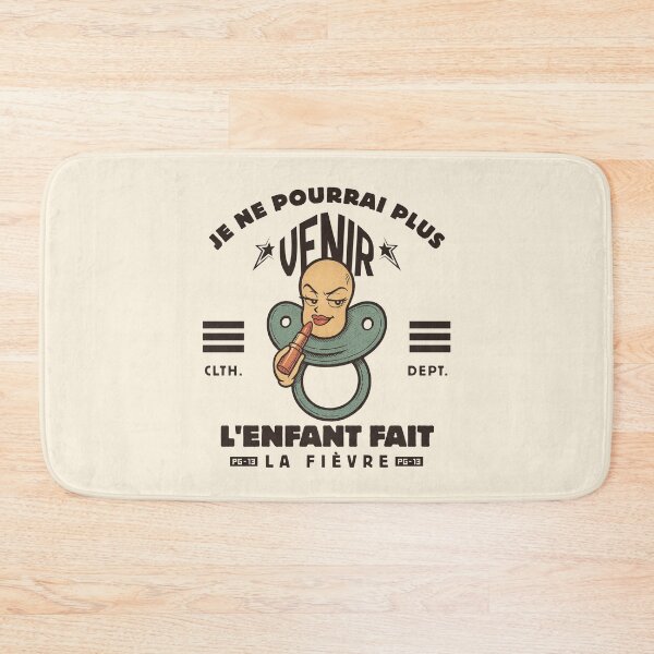 Item preview, Je ne pourrai plus venir (Gabonese expression) designed and sold by Peerless-Prime.