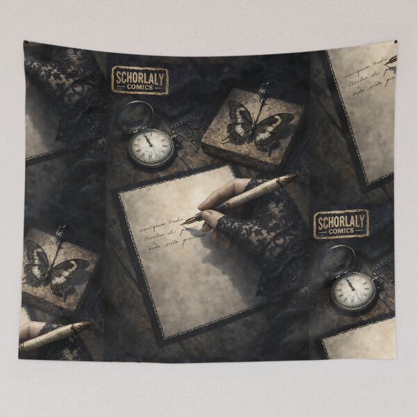 Item preview, The Ink-Stained Requiem - Gothic Dark Academia designed and sold by bapupa.