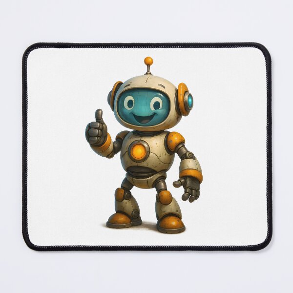 Item preview, Thumbs Up Robot – Friendly Retro Robot Character designed and sold by Yomere.