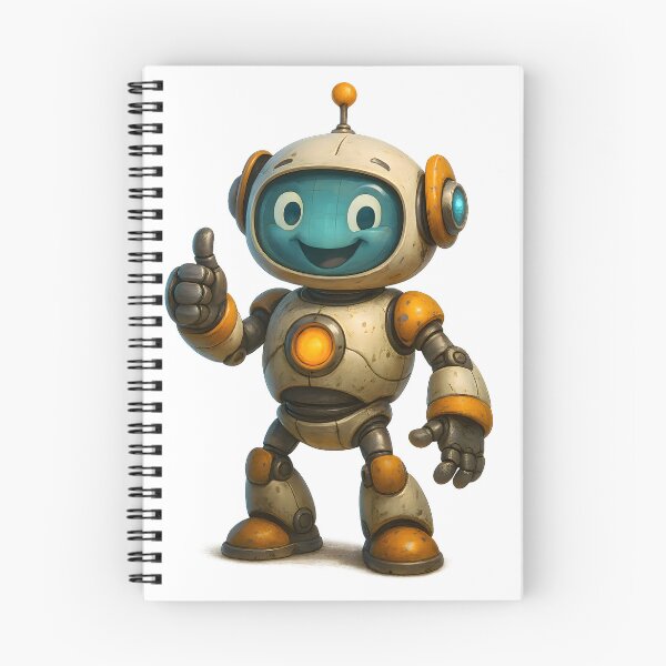 Item preview, Thumbs Up Robot – Friendly Retro Robot Character designed and sold by Yomere.