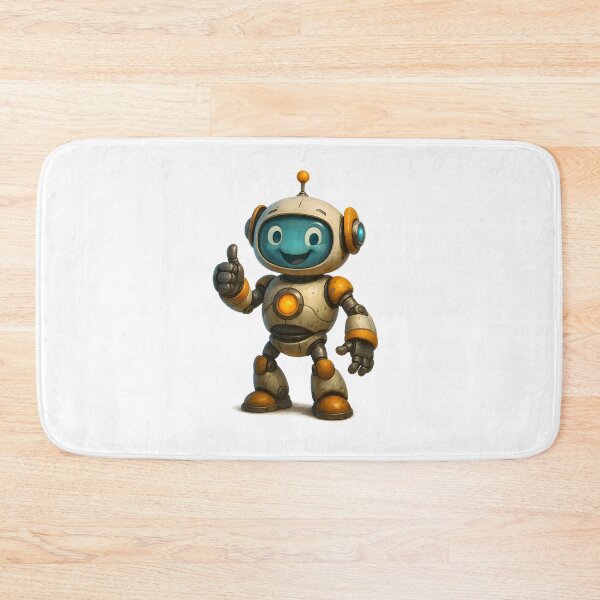Item preview, Thumbs Up Robot – Friendly Retro Robot Character designed and sold by Yomere.