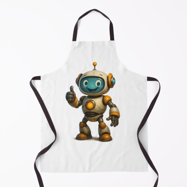 Item preview, Thumbs Up Robot – Friendly Retro Robot Character designed and sold by Yomere.