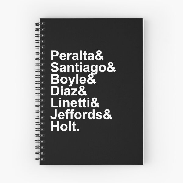 Item preview, Brooklyn 99 Squad Goals (Black) designed and sold by nerdytalks.