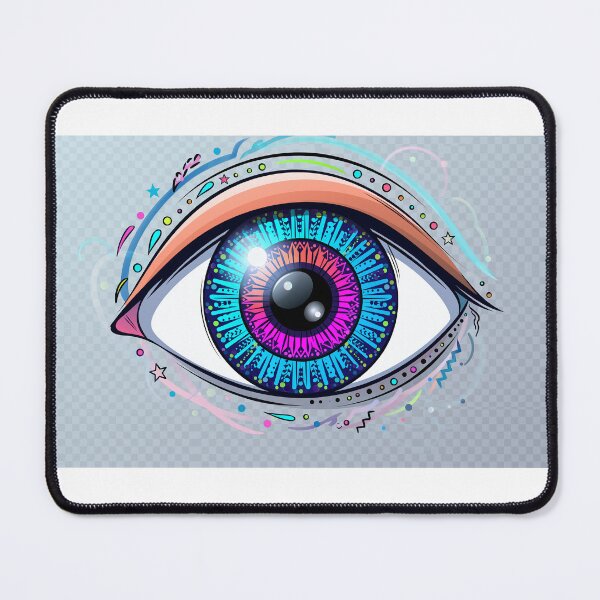 Item preview, Stylized Illustrated Eyes – Original Artistic Eye Design designed and sold by artsdesignpro.