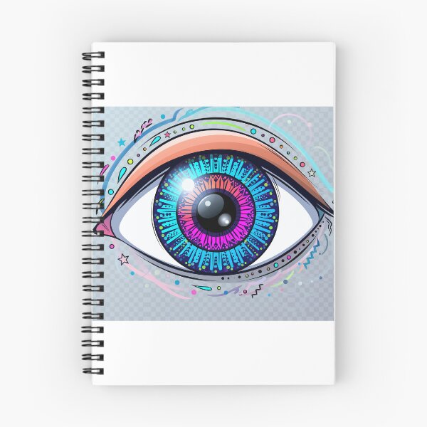 Item preview, Stylized Illustrated Eyes – Original Artistic Eye Design designed and sold by artsdesignpro.