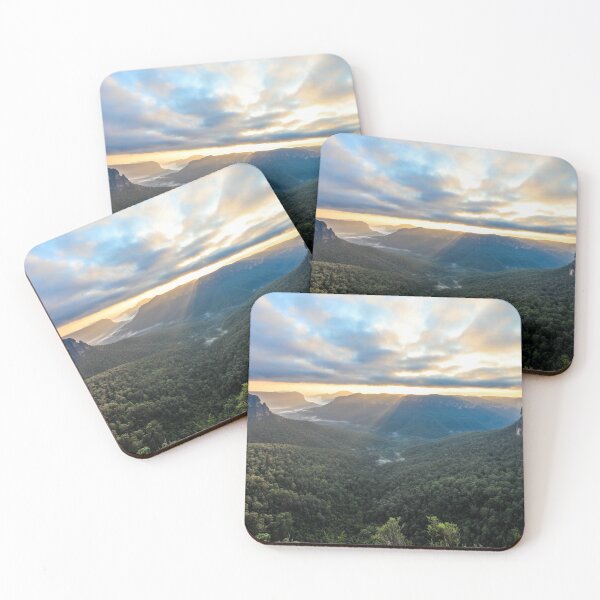 Item preview, Sunrise Over Grose Valley from Govetts Leap Lookout designed and sold by Justin Mckinney.