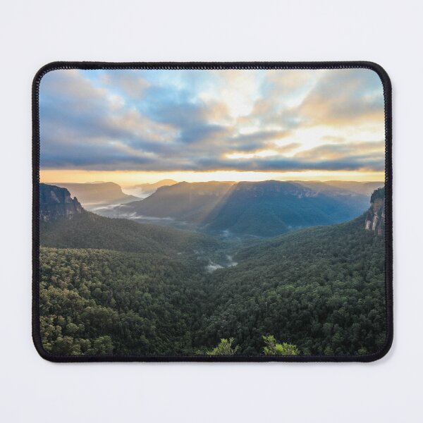 Item preview, Sunrise Over Grose Valley from Govetts Leap Lookout designed and sold by Southern Cross Lifestyle .