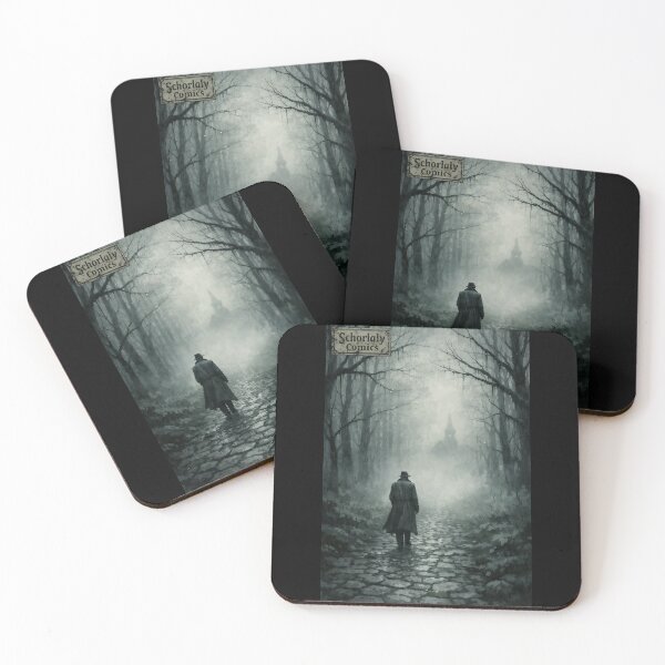 Item preview, The Fog-Bound Quad - Moody Dark Academia designed and sold by bapupa.