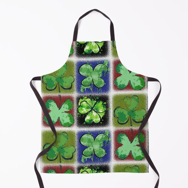 Item preview, 4 SQUARED CLOVER (St. Patrick's Day Themed Design) designed and sold by FREEKNSTEIN.