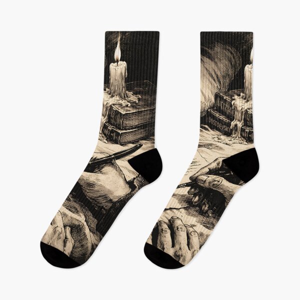 Item preview, The Ink-Stained Insomniac - Moody Dark Academia designed and sold by bapupa.