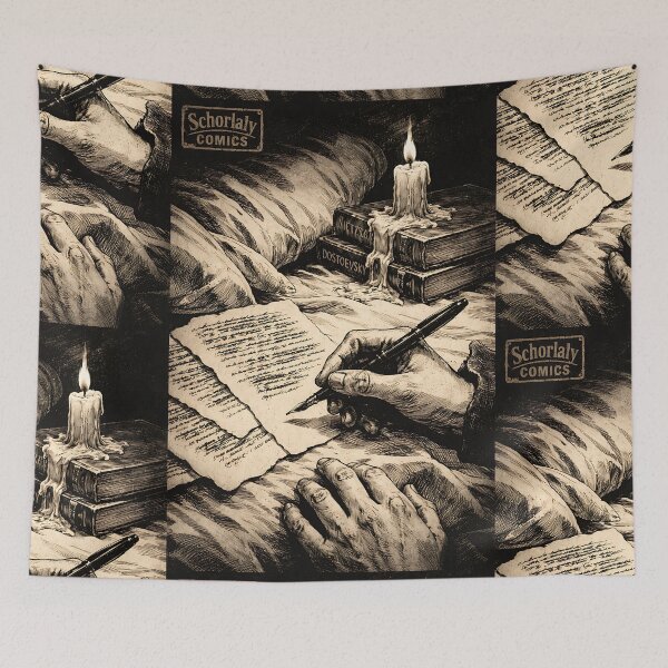 Item preview, The Ink-Stained Insomniac - Moody Dark Academia designed and sold by bapupa.