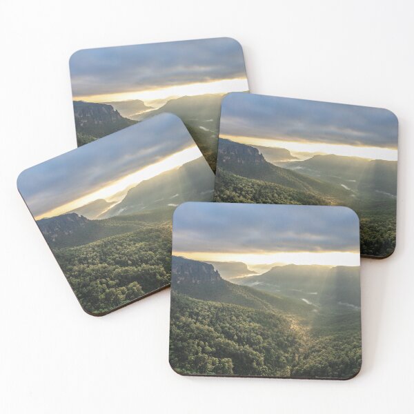 Item preview, Sunrise Over Grose Valley from Govetts Leap Lookout designed and sold by Southern Cross Lifestyle .