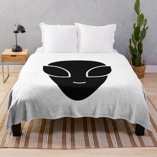 Item preview, Minimalist Alien Head Aesthetic Art designed and sold by DraftDose.