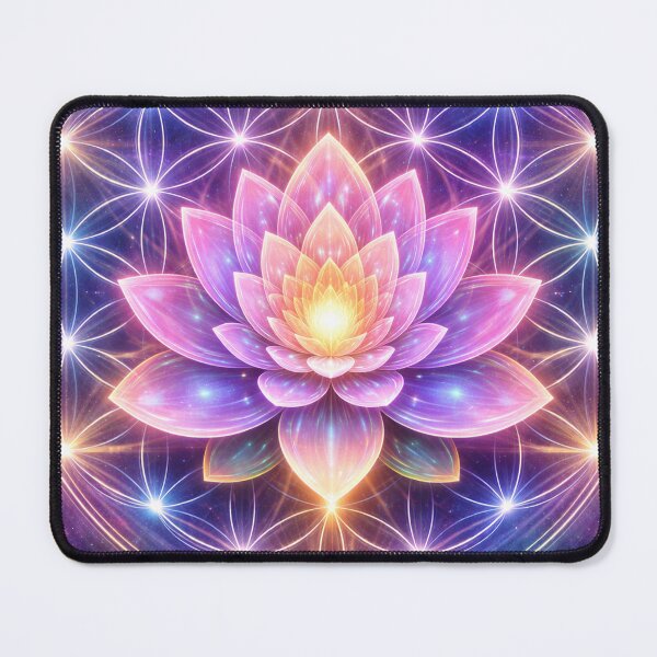 Item preview, Glowing Lotus in the Geometry of Life. designed and sold by Lilashakti ⭐️ ⭐️ ⭐️ ⭐️ ⭐️.