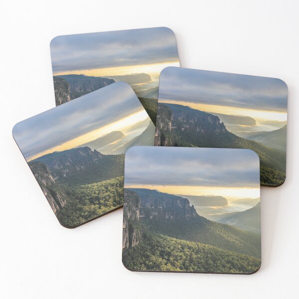 Item preview, Sunrise Over Grose Valley from Govetts Leap Lookout designed and sold by Justin Mckinney.