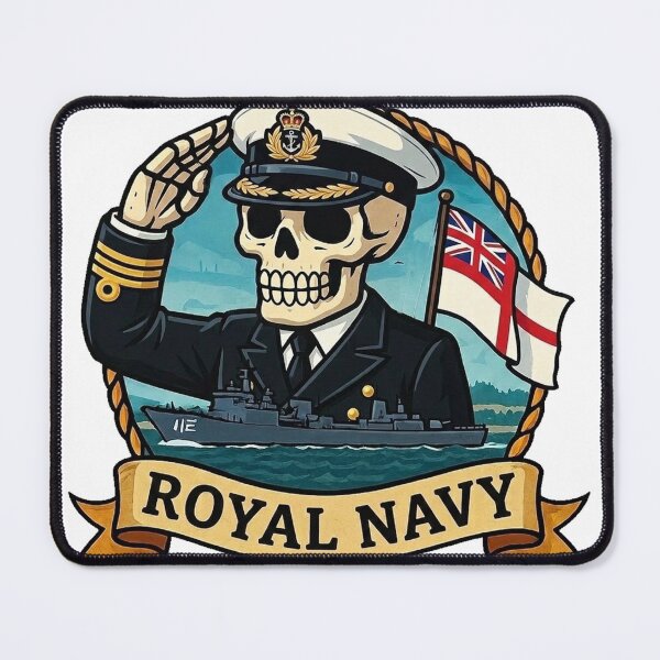 Item preview, Royal Navy Flag designed and sold by yunamaliskova.