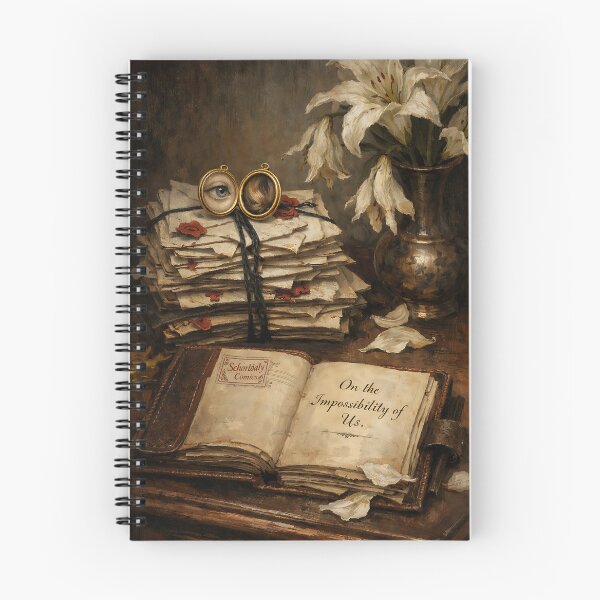 Item preview, The Epistolary Bedside - Romantic Dark Academia designed and sold by bapupa.