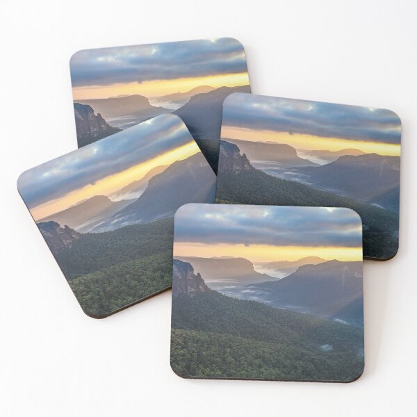Item preview, Sunrise Over Grose Valley from Govetts Leap Lookout designed and sold by Southern Cross Lifestyle .