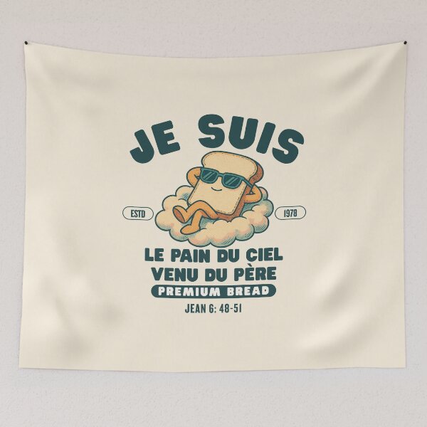 Item preview, Je suis le pain du ciel venu du Père (Gabonese expression) designed and sold by Peerless-Prime.